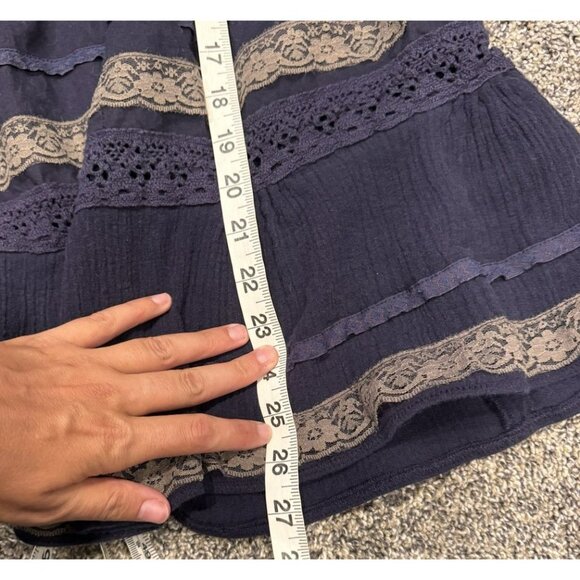 Anthropologie Pins And Needle Dress Frills Boho Medium EUC - Picture 5 of 6